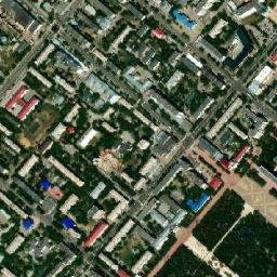 Kostanay map(satellite map)