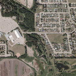 Drayton Valley map(satellite map)