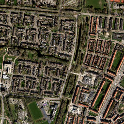 Westeinde map(satellite map)
