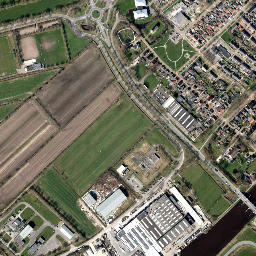 Kootstertille map(satellite map)