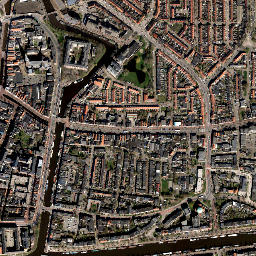 Leeuwarden map(satellite map)