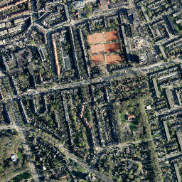 Coendersborg map(satellite map)