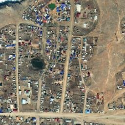 Khuzhir map(satellite map)