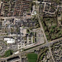 Huizum map(satellite map)