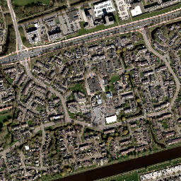 Aldlân-Oost map(satellite map)