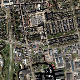 Burgum map(satellite map)