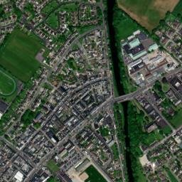 Droichead Nua map(satellite map)