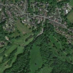 Hawarden map(satellite map)