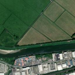 River Lane, Saltney, Chester, Flintshire CH4 High Resolution Satellite Map