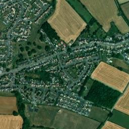 38 Cromford Close, North Wingfield, Chesterfield, Derbyshire  High Resolution Satellite Map