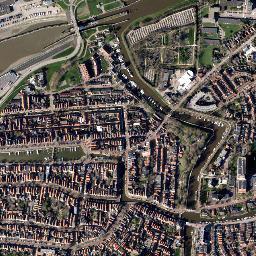 Harlingen map(satellite map)
