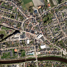 Scheemda map(satellite map)