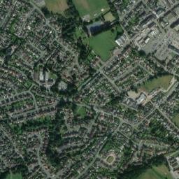 New Street, Mold, Flintshire CH7, UK High Resolution Satellite Map