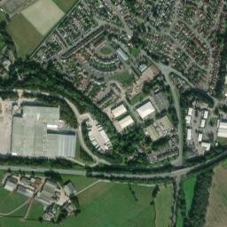 Wrexham Road, Mold, Flintshire CH7, UK High Resolution Satellite Map