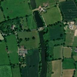 Dragon's Lane, Sandbach, Cheshire East  High Resolution Satellite Map