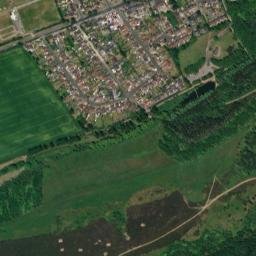 Vicars Court, Clipstone, Nottinghamshire High Resolution Satellite Map