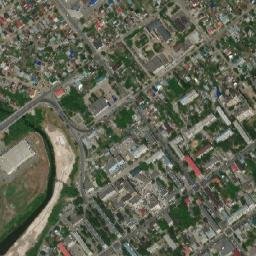 Syzran’ map(satellite map)