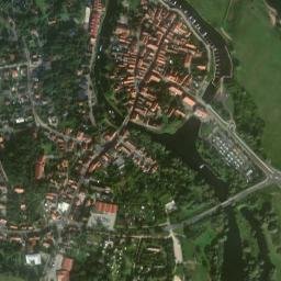 Hitzacker map(satellite map)