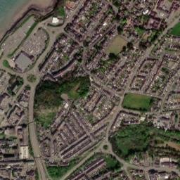 Caernarfon map(satellite map)