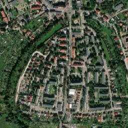 Pyrzyce map(satellite map)
