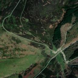 Bwlch Penbarras, Ruthin, Denbighshire High Resolution Satellite Map