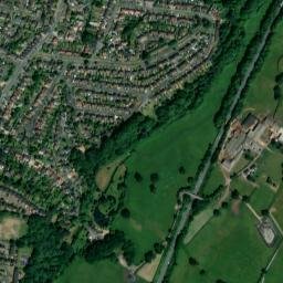 140 Crewe Road, Sandbach, Cheshire East High Resolution Satellite Map