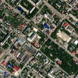 Kuznetsk map(satellite map)
