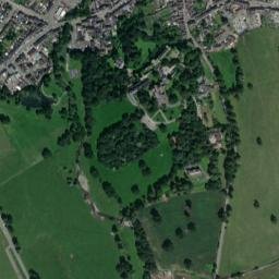 Ruthin map(satellite map)