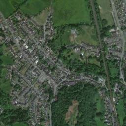 Caergwrle map(satellite map)
