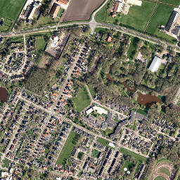 Blijham map(satellite map)