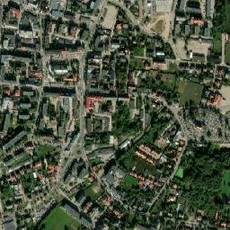 Mława map(satellite map)