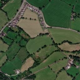 Ffrwd Cae Du, Caernarfon, Gwynedd LL54 High Resolution Satellite Map