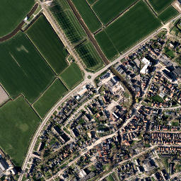 Witmarsum map(satellite map)