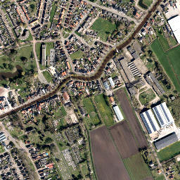 Oude Pekela map(satellite map)