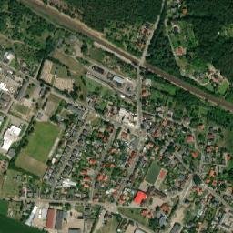 Kaczory map(satellite map)