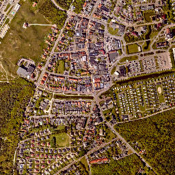 De Koog map(satellite map)