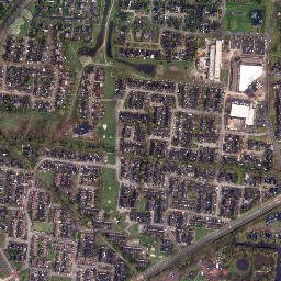 De Drait map(satellite map)