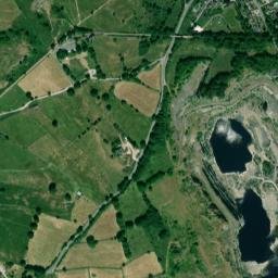 High Peak Trail, Wirksworth, Matlock, Derbyshire High Resolution Satellite Map