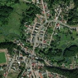Człopa map(satellite map)