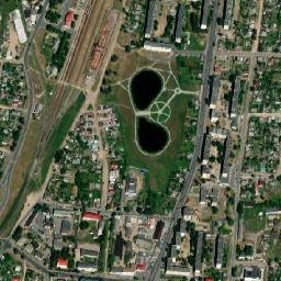 Rahachow map(satellite map)