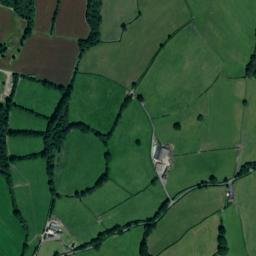Denbighshire map(satellite map)