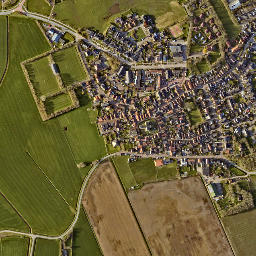 Oosterend map(satellite map)
