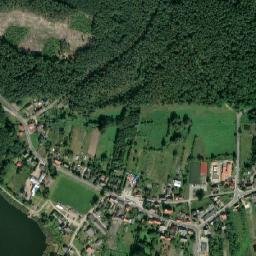 Krzęcin map(satellite map)