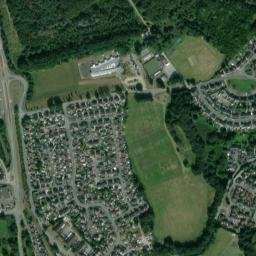 40 Delamere Avenue, Gwersyllt, Wrexham High Resolution Satellite Map