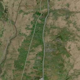 A498, Snowdonia National Park, Caernarfon High Resolution Satellite Map
