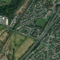 Satellite view of Wrexham Golf Club
