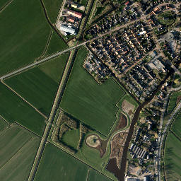 Scharnegoutum map(satellite map)