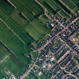Wijnjewoude map(satellite map)