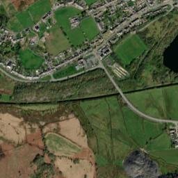Talysarn map(satellite map)