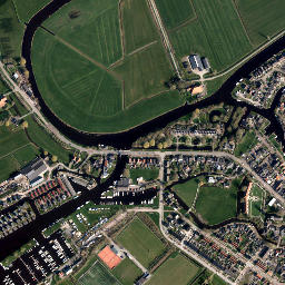 Akkrum map(satellite map)
